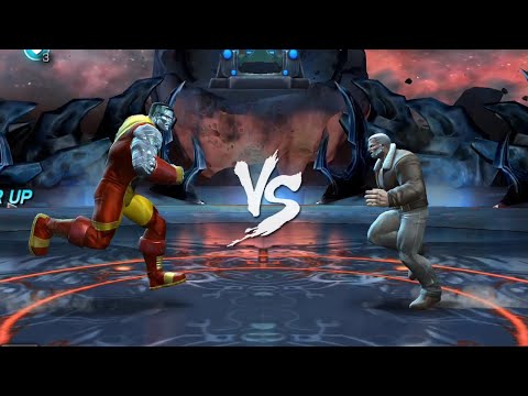 MCOC Fights - Colossus vs Old Man Logan | Marvel Contest of Champions