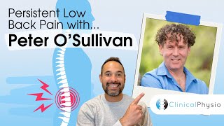 Talking Persistent Low Back Pain with Professor Peter O'Sullivan