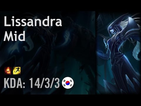 Lissandra Mid vs Ahri - kyle - KR Challenger Path 6.2