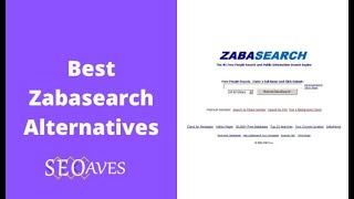 12 Best Zabasearch Alternatives