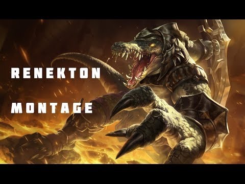 Renekton montage- Tổng Hợp Những Pha Xử Lý Hay Nhất với Renektons Tháng 4/2017