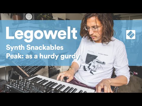 Synth Snackables: Legowelt - Peak: as a hurdy gurdy // Novation