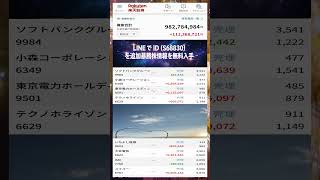 #日本株 #株初心者 #株式投資 #投資の勉強 #資産運用 #お金の勉強 #資産形成 #配当金活 #長期投資