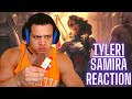 Tyler1 reacts to - Samira Champion Spotlight | Gameplay - League of Legends