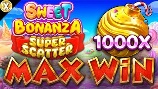 π₯ Sweet Bonanza Super Scatter MAX WIN π₯ In The NEW Online Slot EPIC Big WIN - Pragmatic Play