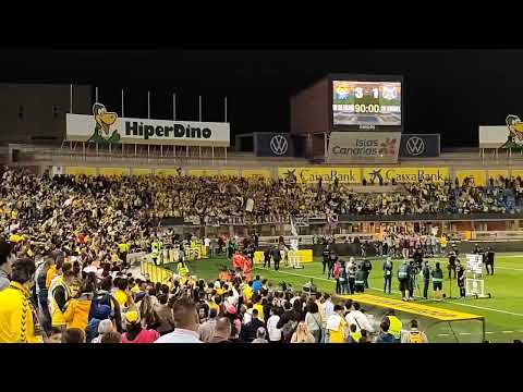 UltraNaciente celebrando la victoria | UD Las Palmas 3 CD Tenerife 1 | 🎥 @susoaldeano