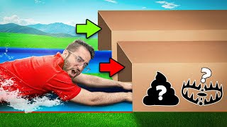 لا تدخل النفق الغلط ????❌ (تحدي الأنفاق الغامضة ????)