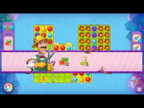 Gardenscapes level 11472 No Boosters Gameplay
