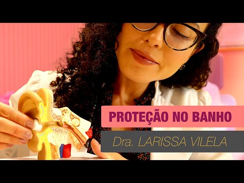Como proteger os ouvidos no banho?