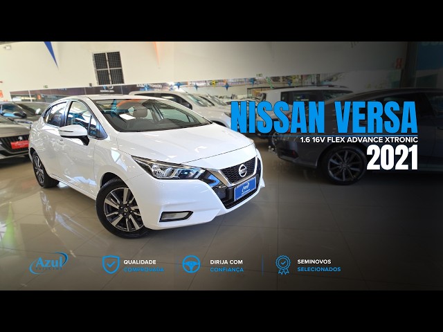 Vídeo NISSAN VERSA 1.6 16V FLEX ADVANCE XTRONIC