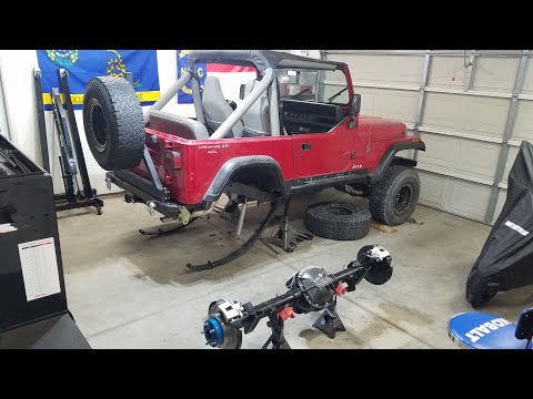 8.8 Axle Swap into a Jeep Wrangler YJ
