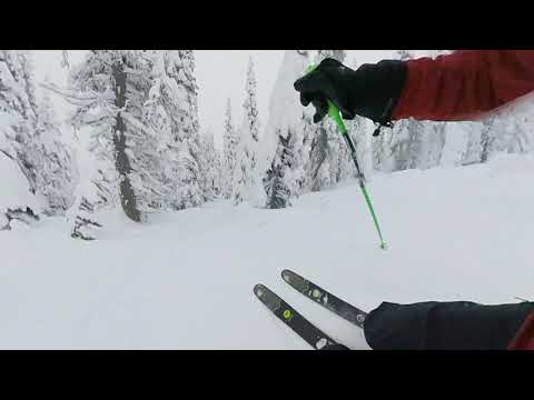 Rossignol Soul7 HD tree run testing