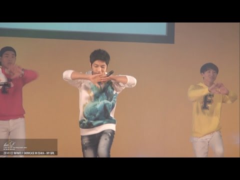 141122 INFINITE F SHOWCASE  in Osaka 2nd - MY GIRL 명수 focus