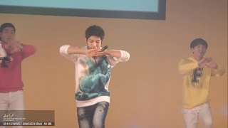 141122 INFINITE F SHOWCASE  in Osaka 2nd - MY GIRL 명수 focus