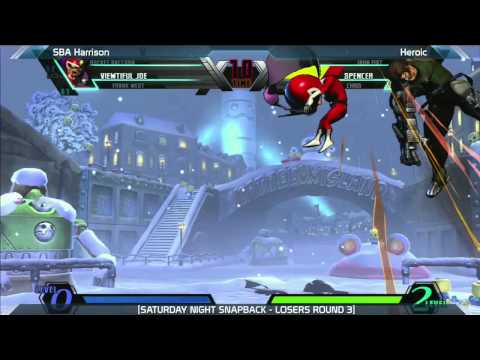 UMVC3  Heroic vs SBA Harrison - Saturday Night Snapback 6.2
