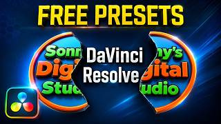 3 FREE Split Logo Intros for DaVinci Resolve