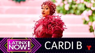 Cardi B cubrió su pecho con rubíes en la MET Gala 2019