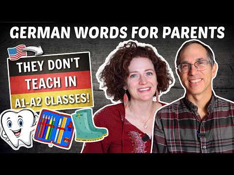 They Don't Teach These Words in Beginner German Classes! German Words Foreign Families Need to Know