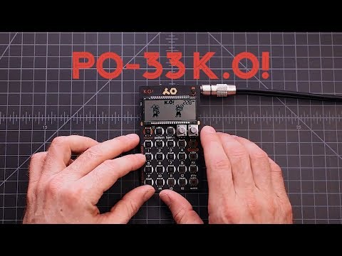 Free PO-33 Drums Pocket Operator Knock Out // Sample Pack