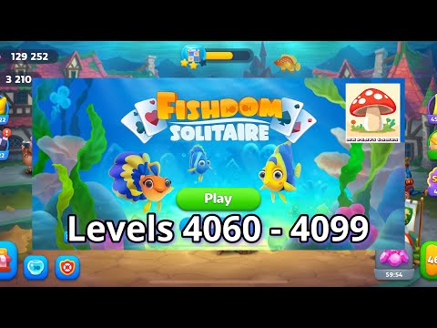Fishdom Solitaire Gameplay (Levels 4060 - 4099) | @MKPlaysGames777