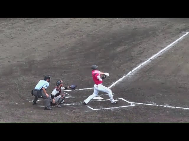 【ファーム】マリーンズ・安田 センターへのタイムリーヒットで勝ち越し!! 2018/9/2 M-G(ファーム)