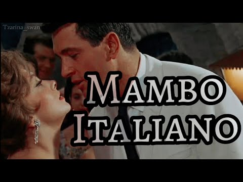 Rock Hudson & Gina Lollobrigida - Mambo Italiano #oldhollywood #rockhudson #ginalollobrigida