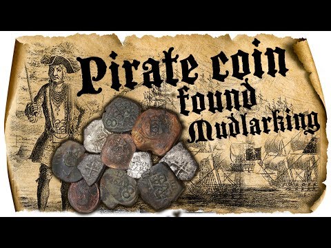 PIRATE COIN found Mudlarking the Thames foreshore plus other treasures