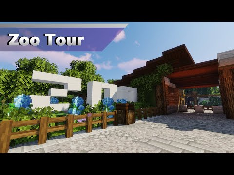Zoo Tour | Alex's Mobs Zoo (Minecraft 1.16.5 Zoo)