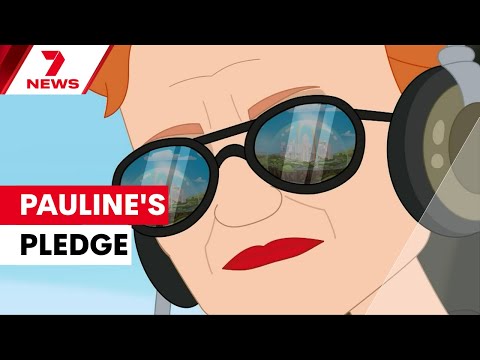 Eyes on Victoria: Pauline Hanson flies in with a new political promise | 7NEWS