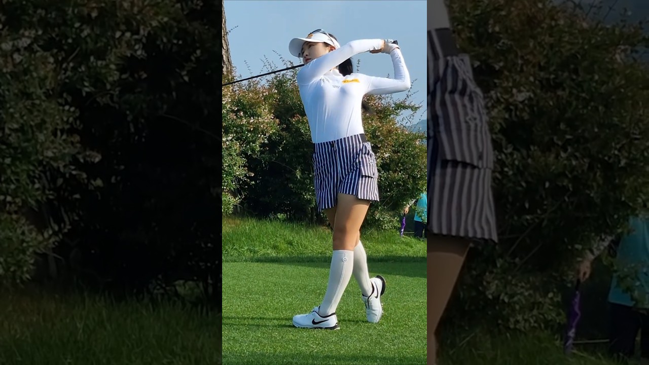 "완벽한 드라이브 티샷! 이예원 프로의 팔 굽힘과 펴짐✨ #드라이브티샷 #골프기술 #이예원프로" #KLPGA #더 시에나 오픈 #여주 #더시에나벨루토CC #고지원 #우승 #김서아
