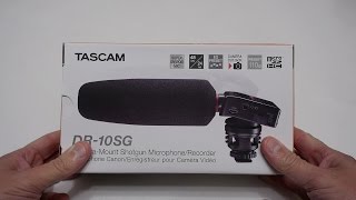 Tascam DR-10SG - відео 3