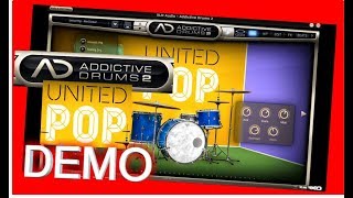 Video thumbnail for UNITED POP Adpak DEMO - Addictive Drums 2 - XLN audio by PBOenVIDEO