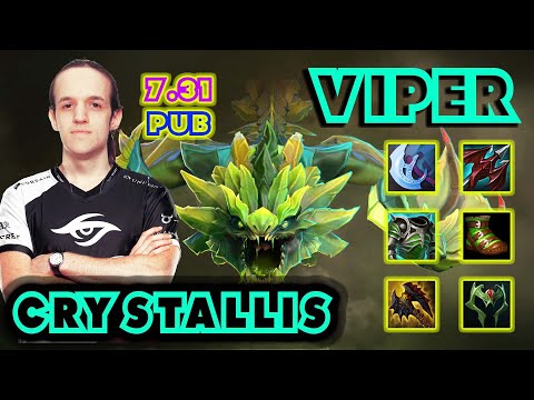 Crystallis Team Secret Viper Safelane Carry 7.31 C META