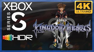 [4K/HDR] Kingdom Hearts III / Xbox Series S Gameplay