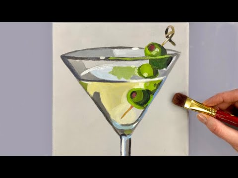 365 days challenge-day 335/Step by Step Acrylic Painting for Beginners