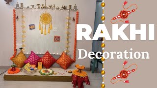 Stunning Rakshabandhan Decoration idea| Home 🏠 Decoration for Rakhi festival #rakshabandhan #rakhi