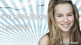 Bridgit Mendler - Hang In There, Baby (with lyrics)