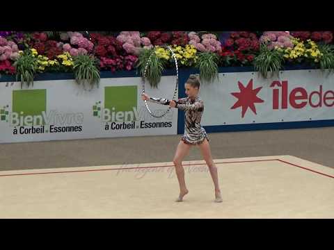 Hannah MARTIN (GBR) hoop - 2015 Corbeil junior AA