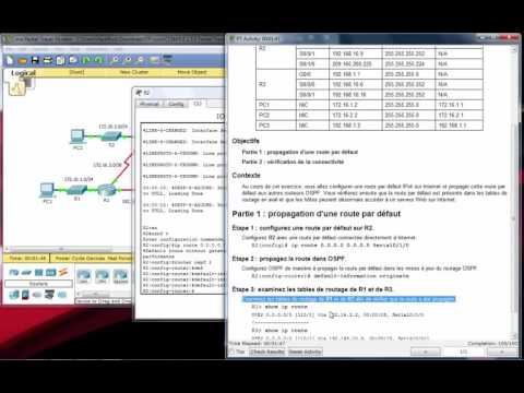 5.1.3.5 Packet Tracer - Propagating a Default Route in OSPFv2