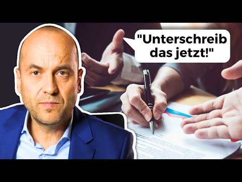 Aufhebungsvertrag und der Chef macht Druck - tue DAS!