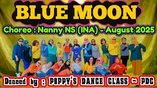 Download lagu Blue Moon line dance, chor.by Nanny NS(INA), danced by PDC(INA) mp3