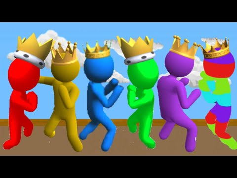 COLOR RUN STICKMAN 3D vs GIANT RUSH vs COLOR RUSH 3D - Triple Game