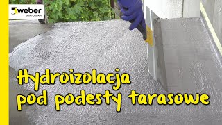 Hydroizolacja pod panele tarasowe. Jak zabezpieczyć podłoże pod panele lub deski tarasowe?