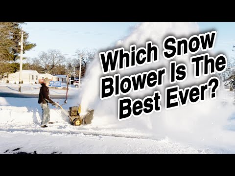 OLD vs. NEW Which Snow Blowers Are The Best? We Tested 6