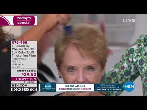 TRUHAIR von Chelsea Scott Black Color Lift Thickening F...