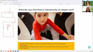 Wie ein Website-Coaching abläuft. Mit Evelyn Richter, Feldenkrais-Lehr