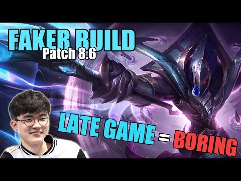 Azir MID VS Veigar CZ/SK (8.6 Patch) Faker build