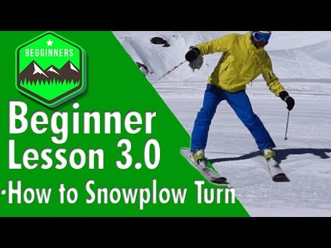 Video thumbnail: Wedge Turns skiing technique