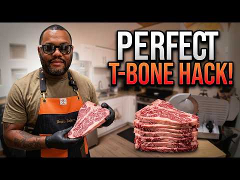 Perfect T-Bone Steak Slices Every Time | Beau Rakes Method