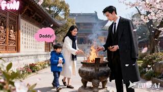 💗She came to the temple with her sick child; the CEO praying beside her was the child’s real father